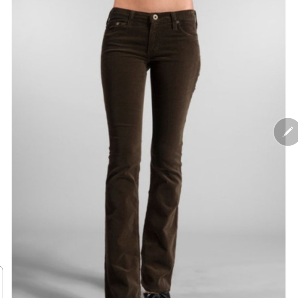 AG, the Casanlanca, brown corduroy